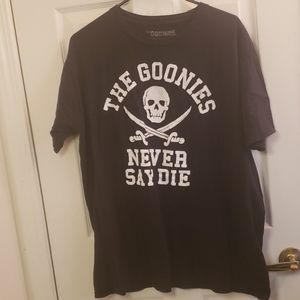 The Goonies Movie T-Shirt Black Size XL